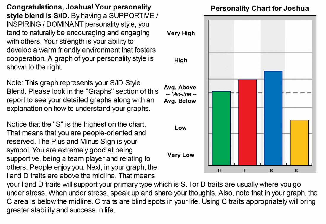 Disc Chart Personality
